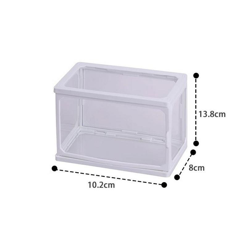 1 Stück Transparente Displaybox Blindbox Organizer Glas Aufbewahrungsboxen für Figuren Vitrine für Baumwollpuppen Ausstellschrank