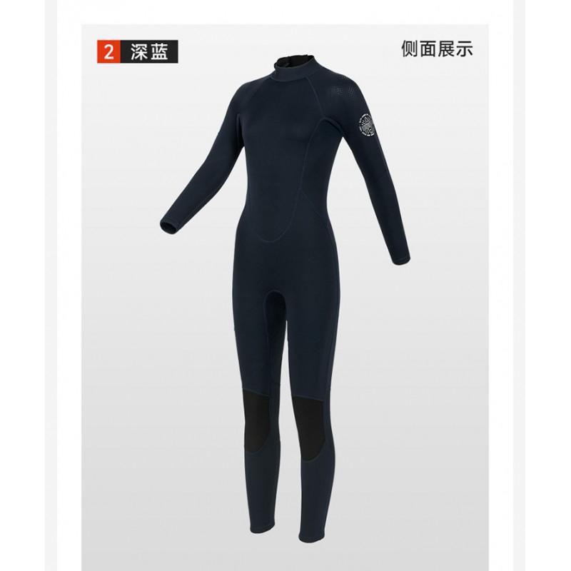 Mens 3mm Full Wetsuit Snorkeling Surfing Freediving Water Sports Quick Dry Thermal Protection