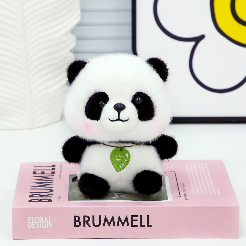 Cartoon Cute Panda & Rabbit Plush Toys - Desk Companion Series