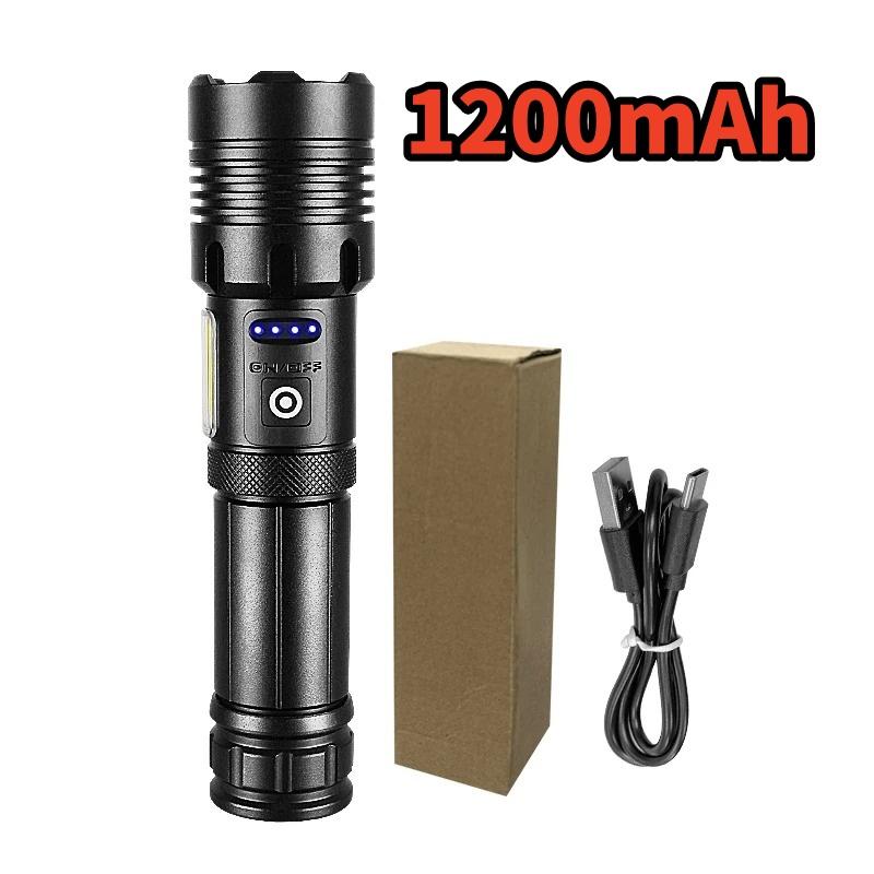 NEW 1000000LM High Power Led Flashlights Built-in Battery 15000mah Torch Emergency Spotlight Most Powerful Lantern
