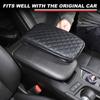 Car Armrest Box Leather Cover Handrest Protection Cover For Cadillac XT6