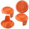 Conveniently Replace Your Spool Cap with 3PCS String Trimmer Spool Cap Cover for WORXWG150 WG151 WG165 WG175 WG180 WG191