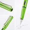 LAMY (Ramy) Safari Green Fountain Pen Green - Ergonomic Grip and Polished Left Handed Steel Tip (...