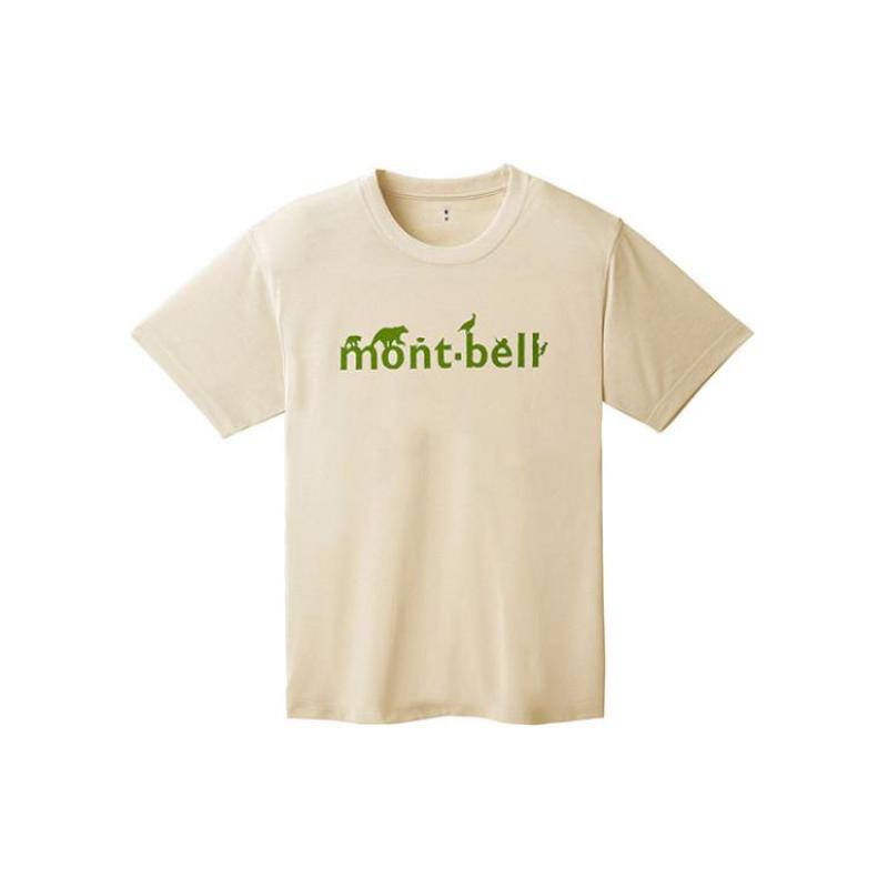 

Футболка с коротким рукавом и круглым вырезом с монограммным принтом MONTBELL Унисекс L