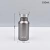 350-1000ml Stainless Steel Sport Water Bottle Large Capacity Double Wall Vacuum Insulated Tumbler Portable Thermos Bottle