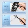 16-Bone long-handled umbrella, transparent, disposable batch, thickened, increased wind resistance, reinforced, large double plastic transparent