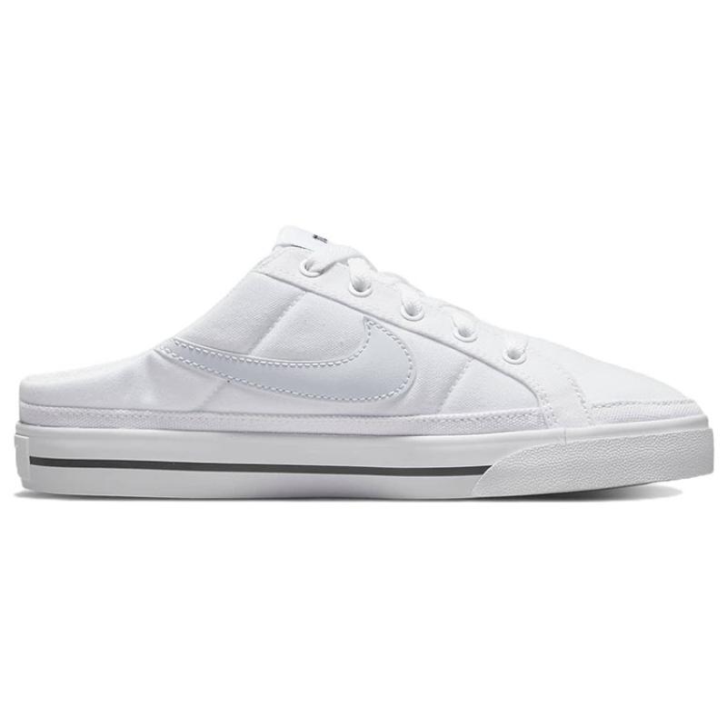 Nike Court Legacy Mule 'White Light Blue Grey' Women's Sneakers DB3970-101