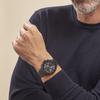 Emporio Armani AR11363 Herren-Chronograph, komplett in Schwarz
