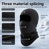 Winter and Autumn Warm Headgear, Windproof and Cold-resistant Riding Mask, Full-face Protection for Skiing and Motorcycle Riding, Helmet Liner