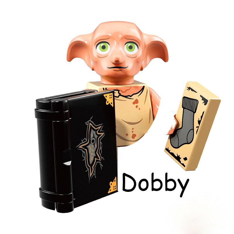 Magic Animals Newt's Case of Magical Thestral Patronus Stag ELK Fluffy Dementor Buckbeak Model Figure Blocks  Toy For Children