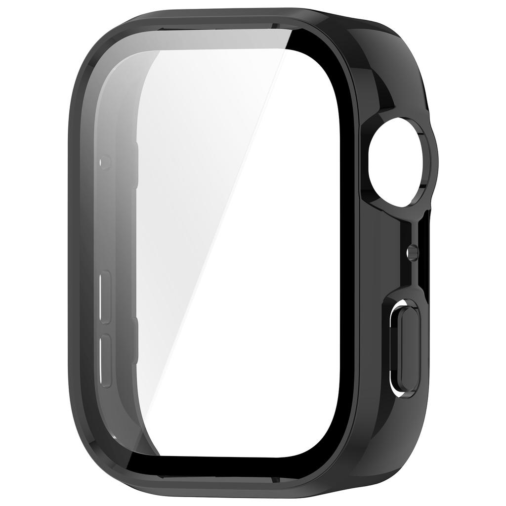 2 v 1 PC Plně Ochranné Pouzdro Pro Huawei Watch Fit 4 Sklo Ochranná Fólie Kryt Fit4 Tvrdé Pouzdro Nárazník Rám Pouzdro+skleněná Fólie