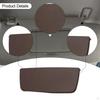 Auto Accessories Sun Visor Mirror Cover 982857551 for Cayman 982 Carrera 992