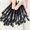12 Stück Gelstift, schwarzer matter Signierstift, Schreibwaren, Prüfungsstift für Schüler