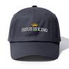 Pc JESUS IS KING Embroidery Baseball Cap for AdultsMinimalist Retro Style Casual Soft Adjustable Dad HatPerfect As Gift