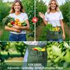 Garden Apron For Harvesting Planting Apron With Drawstring Pockets Heavy Duty Safety Gardening Accessories For Storing Small