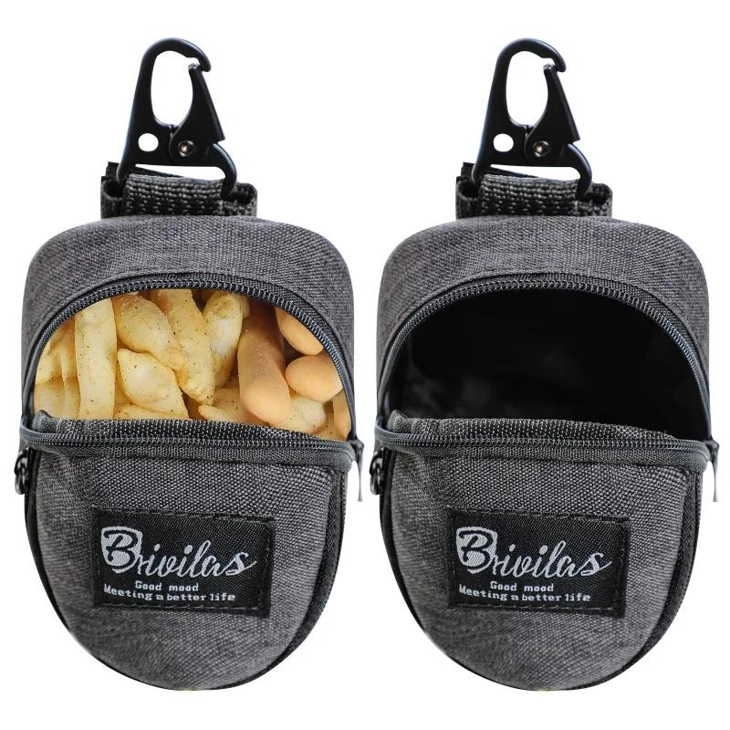 Pet Dog Treat Pouch Portable Multifunction Dog Training Bag Outdoor Travel Dog Poop Bag Dispenser Durable Pet Accessories