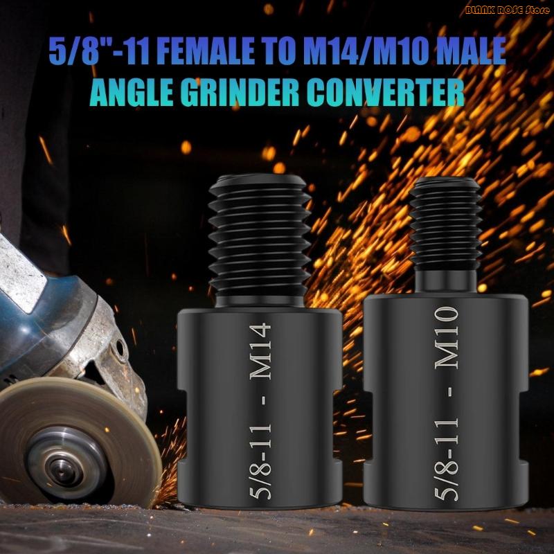 K1AE Pack of 4 Steel Thread Adapters Converts To M 10 M 14 Male for Grinders