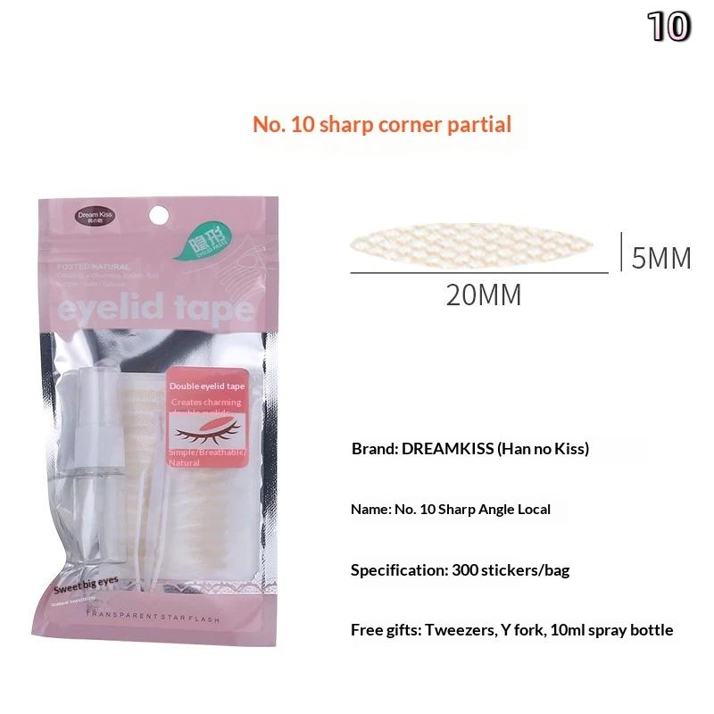 Unsichtbare Faser-Augenlifting-Sticker Wasserdicht Atmungsaktiv Doppellid-Klebeband Straffung schlaffer Augenlider Spitze Netz-Augenlid-Sticker Augenlid