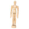 Künstler Holzmannequin Bewegliche Ornament Animator Illustratoren Flexibler Körper 13,5cmx4cm