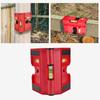 Angle Gauge Spirit Level Fence Post Pipe Magnetic Inclinometer Adjustable With Strap Horizontal Vertical Magnetic Gauge