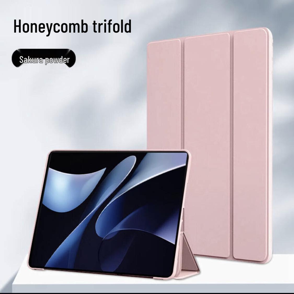 Защитный чехол для Honor Pad X9A: 10/9 12,1-дюймовый силиконовый трехскладной чехол-книжка с полной защитой, мягкий чехол для планшета Honor 6/7/Enjoy 2/T10S/Pad SE - 10.1 inch