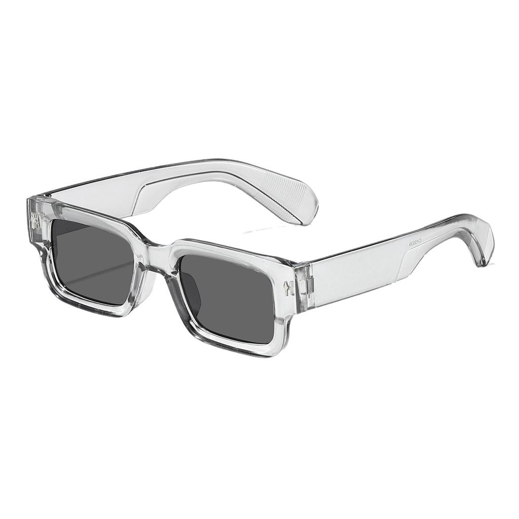 1 PIEZA Gafas de Sol Rectangulares de Lujo para Mujer Hombre Marca de Diseñador Gafas de Sol Casuales Unisex Montura de Plástico Gafas de Sol para Exteriores Modernas