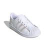 Adidas Originals SUPERSTAR C Comfortable Abrasion Resistant Low top Skateboard Shoes White Pink FW8282