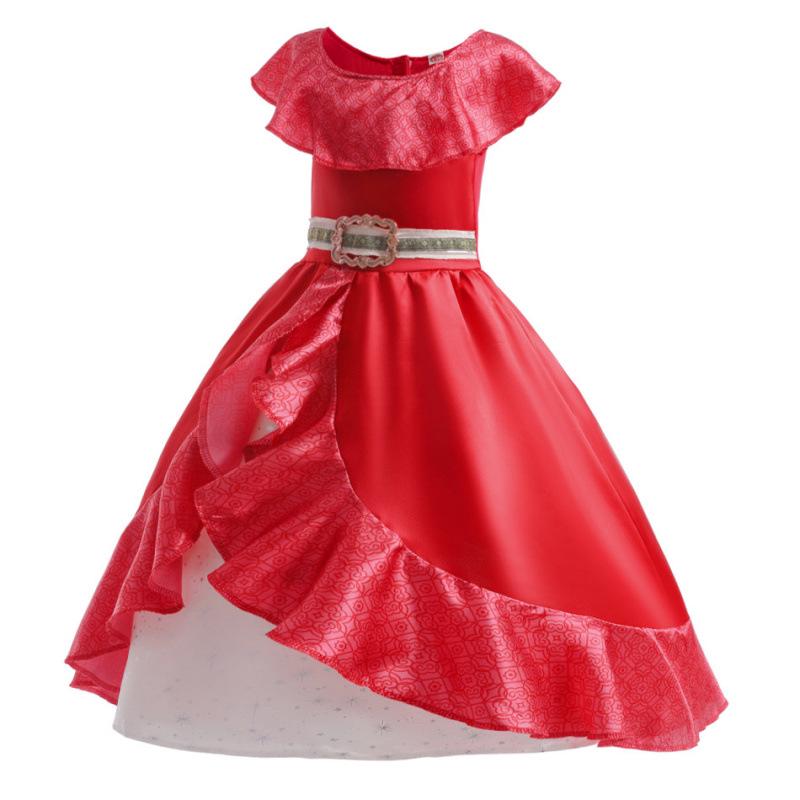 Princess Elena's Cute Cosplay Dress for Girls - Perfect for Parties All Seasons