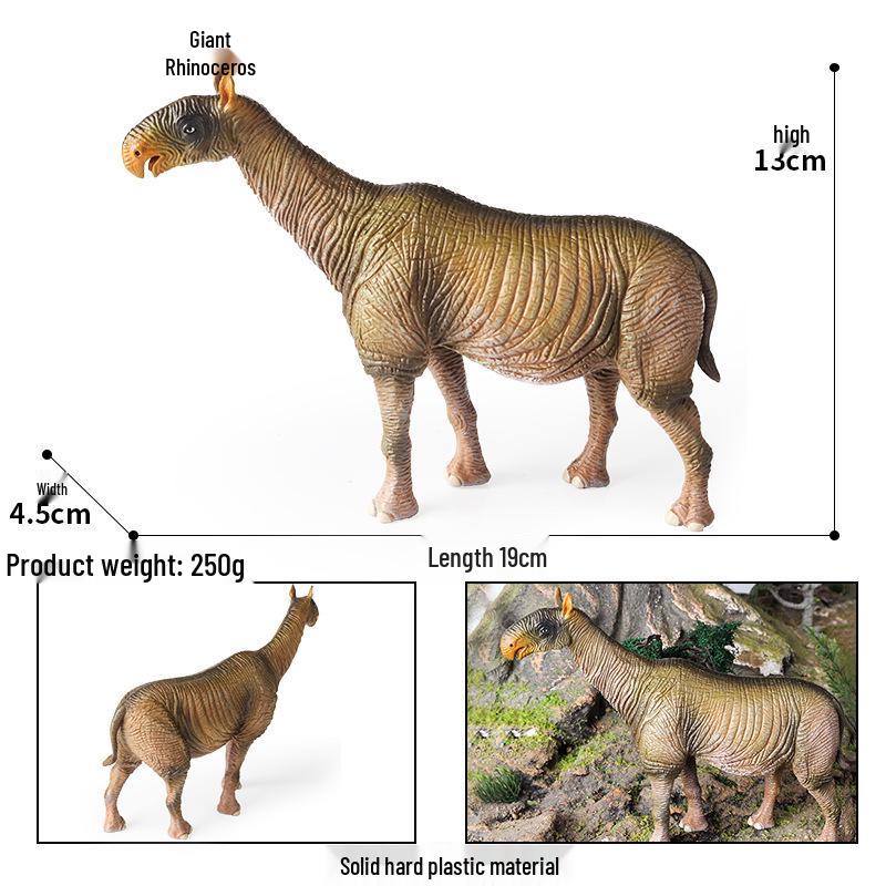 Children's Dinosaur Toy Set: King Kong, Tyrannosaurus Rex, Aurochs, Pachycephalosaurus, Spinosaurus, Therizinosaurus Model.