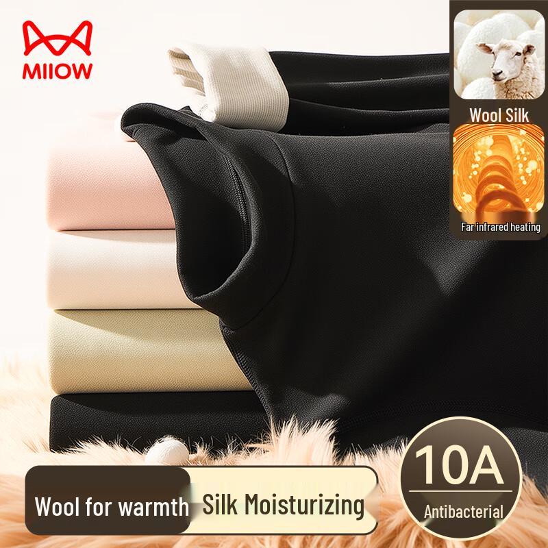 

Комплект термобелья MaoRen из шерсти и шелка со средним горлом M