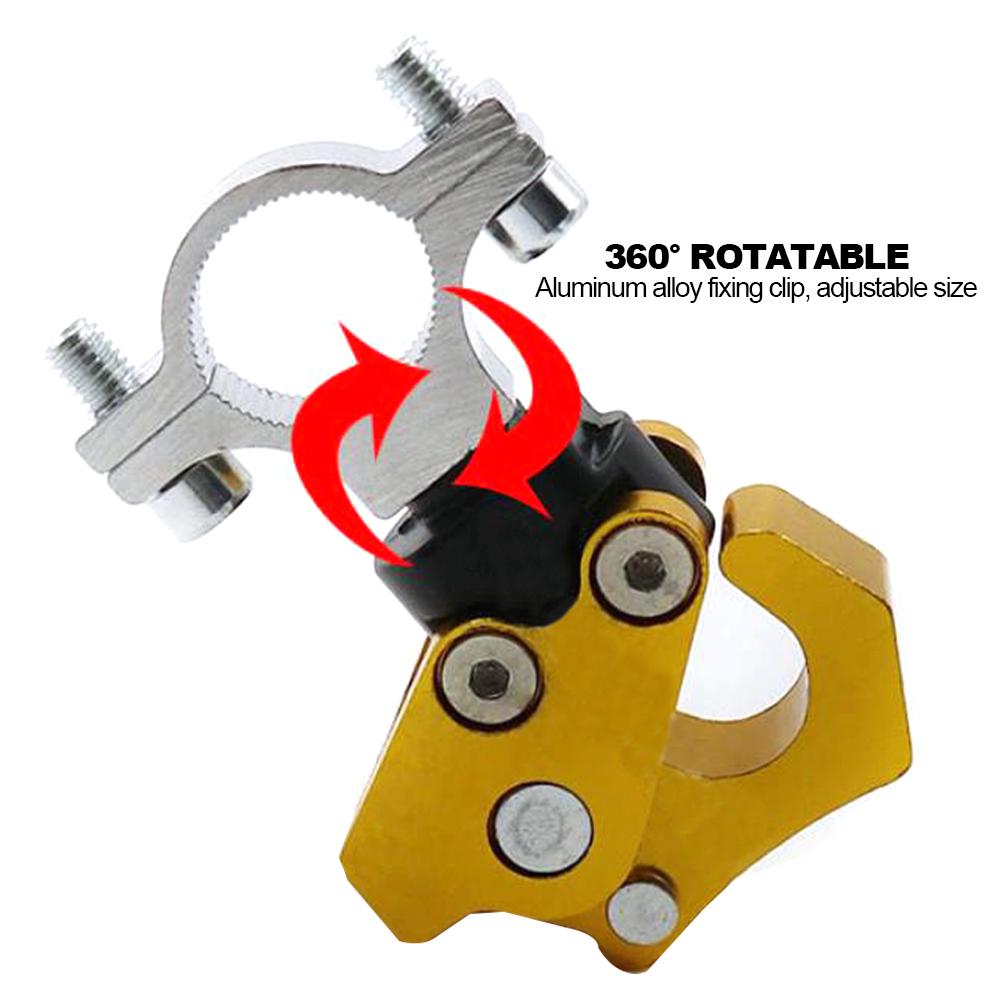 Motorradhelm Aufbewahrungshaken Gepäcktaschen Aufhänger Hakenhalter Aluminiumlegierung Für Elektrisches Motorrad Fahrrad Fahrrad Roller