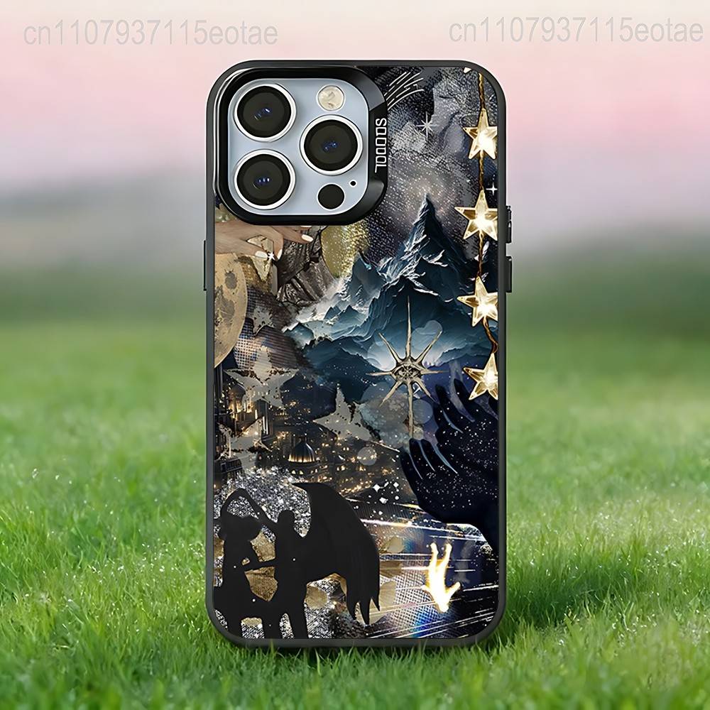 

Acotar A Court of M-Mist and Fury Phone Case For iPhone 17,16,15,14,13,12,11,Pro,Max,Plus,E,Air,Mini Black Tpu IMD Cover iPhone11PROMAX