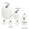 7 pz Zucca Artificiale Assortita Finta Zucca Simulazione per Halloween Festa del Ringraziamento Decorazione Casa Casa
