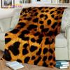 3D Wild Sexy Leopard Stripe Print Blanket,Soft Throw Blanket for Home Bedroom Bed Sofa Picnic Travel Office Cover Blanket Kids