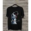 Retro Elvis Presley Podpisové Logo Krátký Rukáv Černá Všechny Velikosti Tričko BB14 Unisex Tričko