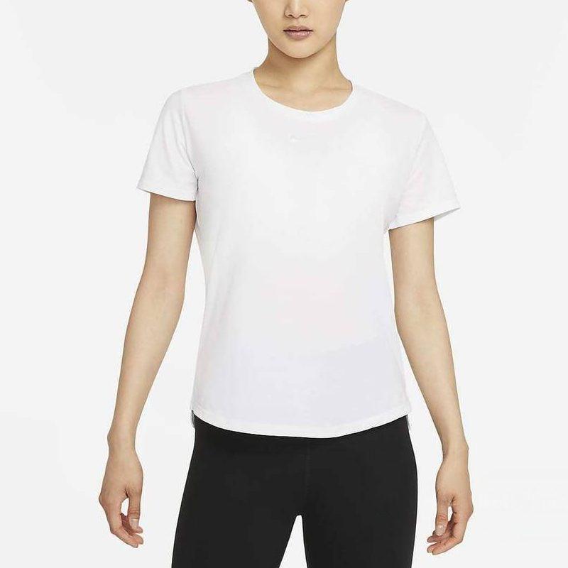 Nike Tank Tops Women's White Crew Neck Moderate Straight Fit DD0616-100