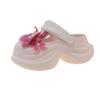 Trend bag slippers 2025 new butterfly hole shoes platform sandals beach sandals summer essential hole shoes