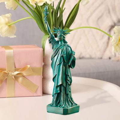 Desktop Statue of Liberty Resin Liberty Goddess Figurine USA Style Goddess