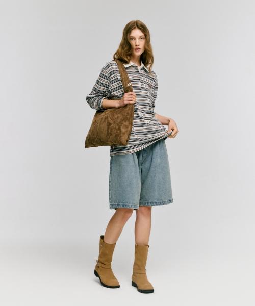 Depound Ferra Bag Suede [Taupe]