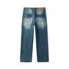 Navigare Men's Retro Loose Straight-Leg Jeans