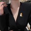Cartoon Cat Jewelry Brooch Pin for Clothing, Enamel Kitten Alloy Badge Clothing Accessories Pin, Backpacks Hats Scarves Decorative Accessory,