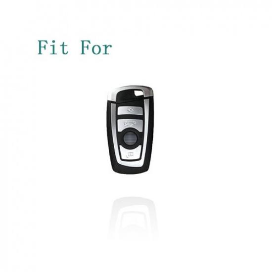 Zinc Alloy Silicone Car Key Fob Case Cover For BMW 1 3 5 F10 F20 F30 X3 X4 X5 X6