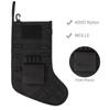 1000D Nylon Hanging Tactical Christmas Gift Socks Outdoor Sports Molle Storage Bag Christmas Stocking For Xmas Tree Pendant