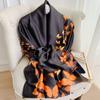 Luxury Brand Women Scarf Fashion Print Silk Scarves Summer Shawls And Wraps Soft Pashmina Lady Bandana Foulard Hijabs