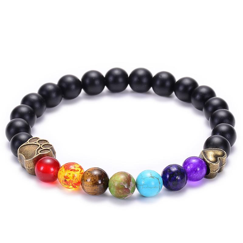 JYL TS Bracelet Yoga  Paw Heart Design Cute Enhances Joy & Positive Energy