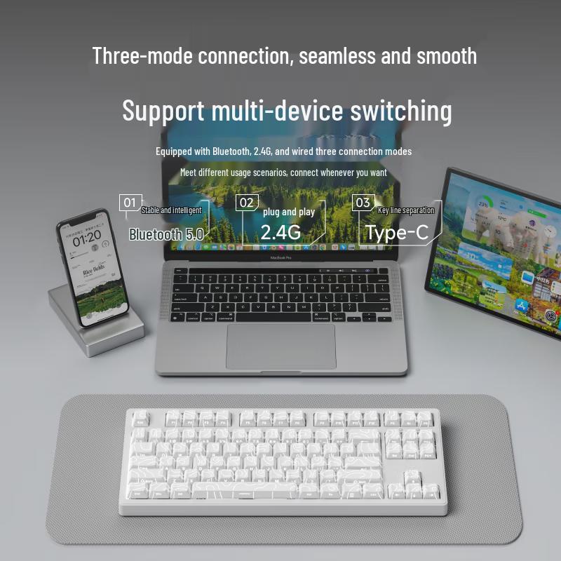 Qianxingzhe MT Series Mechanical Tri-Mode Keyboard