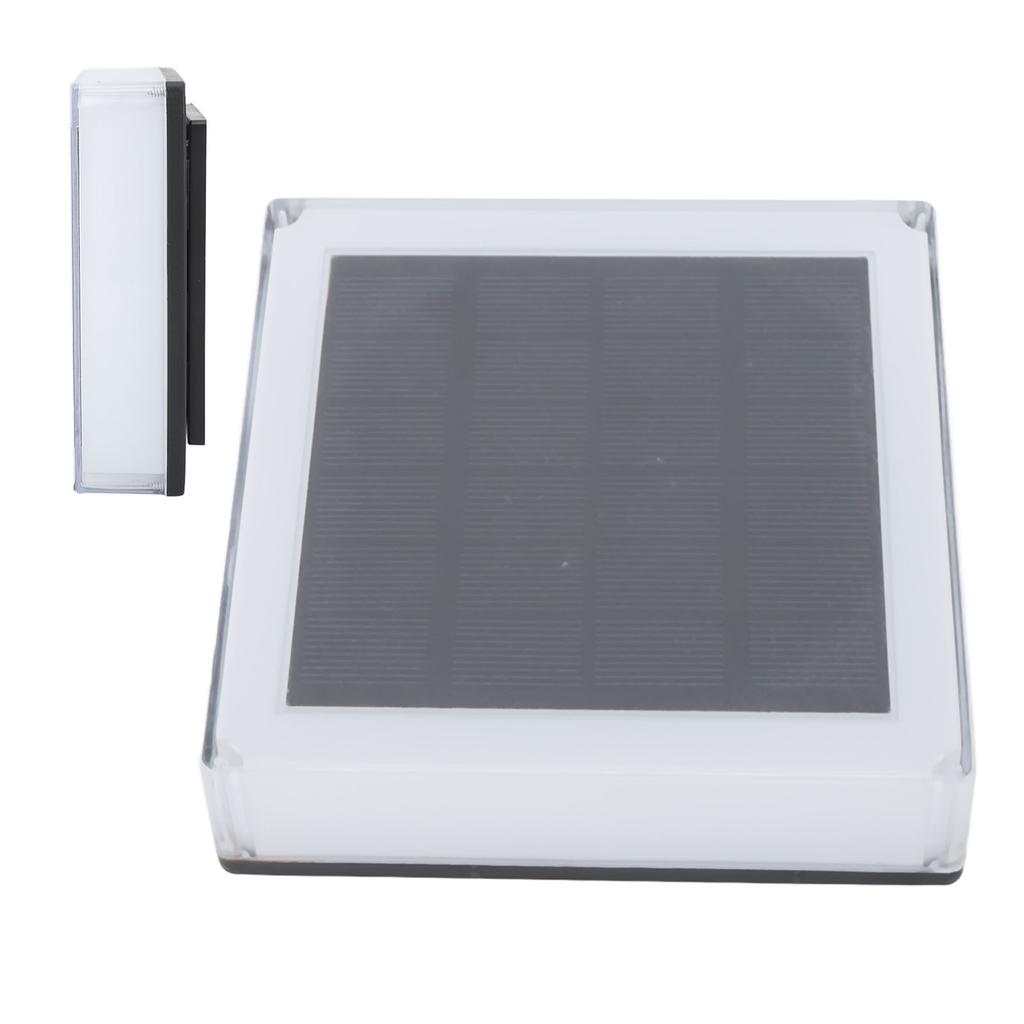 Outdoor Solar Post Light IP67 Waterproof Solar Powered Post Light for Courtyards Railings Column