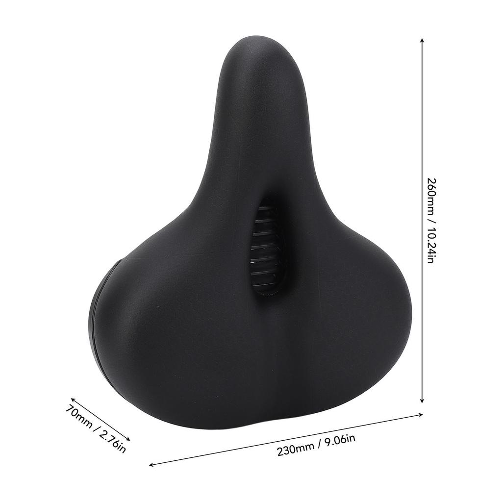 Bike Saddle Seat Thickened Sponge Memory Foam Water Proof Shock Absorbing Replacement Accessories Casual Style