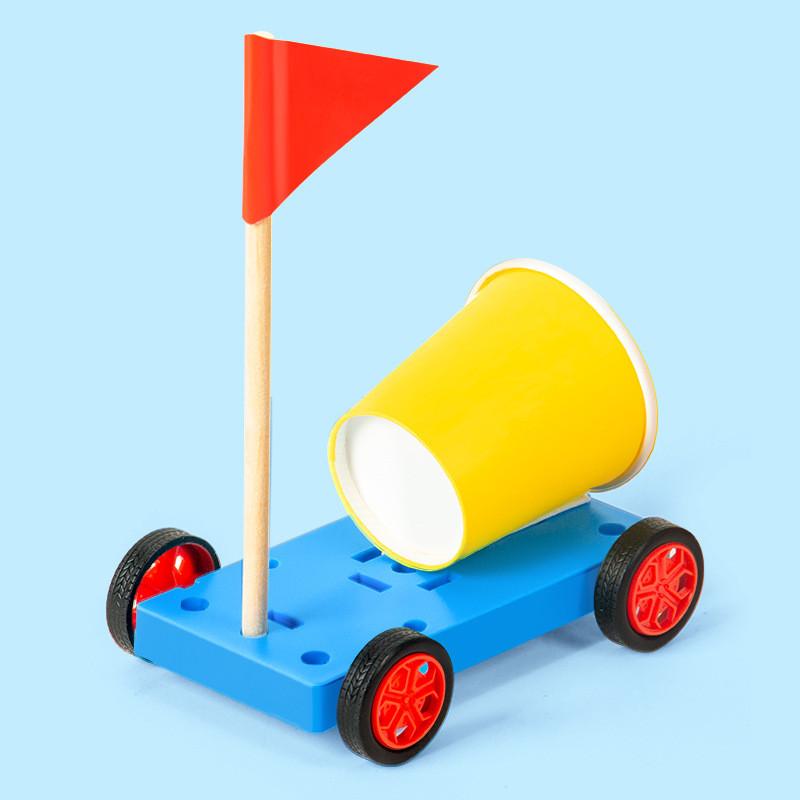 

Science Experiment Diy Wind Car Kit For Kids Educational Physics Toy For Stem Learning