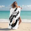 Personalized Nautical Crest Emblem Beach Towel Microfiber Beach Towel Thin Absorbent for Beach Swimming Yoga Bath Sports. 0910114